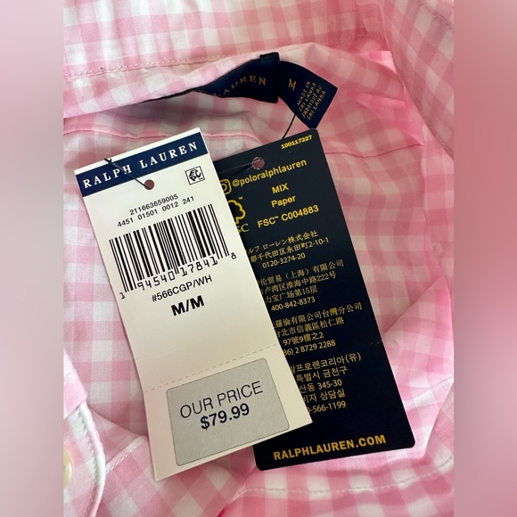 Women’s Ralph Lauren short sleeve button down - Picture 5 of 8